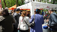 1. Mai-Veranstaltung im Düsseldorfer
                            Hofgarten