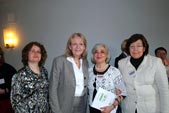 Besuch bei Düsseldorfs
                              Bürgermeisterin Gudrun Hock